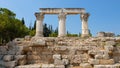 Temple of Octavia at the Ancient Corinth, Greece