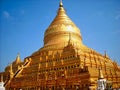 temple in old vietnam outside the city Royalty Free Stock Photo