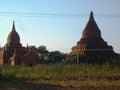 temple in old vietnam outside the city Royalty Free Stock Photo