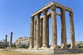 Temple of the Olympian Zeus at Athens Royalty Free Stock Photo