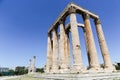 Temple of Olympian Zeus Royalty Free Stock Photo