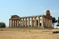 Temple paestum Royalty Free Stock Photo