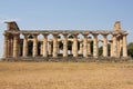 Temple paestum Royalty Free Stock Photo