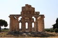 Temple paestum Royalty Free Stock Photo