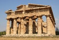 Temple paestum Royalty Free Stock Photo