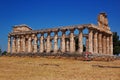 Temple in Paestum, Italy Royalty Free Stock Photo