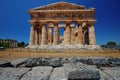 Temple in Paestum, Italy Royalty Free Stock Photo