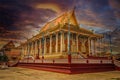 a temple in the pagoda of budhism.