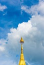 Temple pagoda and sky