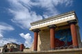 Temple at the Palace of Knossos