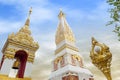 Temple of Phra That Phanom Stupa, important Theravada Buddhist structures in the region in in Nakhon Phanom Province, Thailand