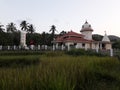 Temple pic in goa with beautifull view