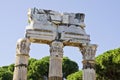 Temple of Pollux and Castor in Roman Forum, Italy Royalty Free Stock Photo