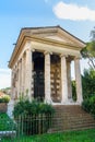 Temple of Portunus in the Forum Boarium. Rome. Italy Royalty Free Stock Photo