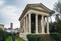 Temple of Portunus in the Forum Boarium, Rome Royalty Free Stock Photo