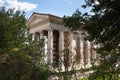 The Temple of Portunus Tempio di Portuno or Temple of Fortuna Virilis. Roman temple in Rome Royalty Free Stock Photo