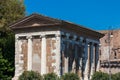 Temple of Portunus or Temple of Fortuna Virilis in Rome Royalty Free Stock Photo