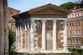 Temple of Portunus Royalty Free Stock Photo