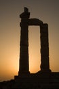 Temple of Poseidon, Cape Sounion, Greece Royalty Free Stock Photo