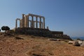 Temple Poseidon, Cape Sounion in Greece