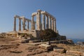 Temple Poseidon, Cape Sounion in Greece