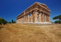 Temple of Poseidon, Paestum, Italy Royalty Free Stock Photo