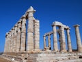 Temple of Poseidon, Sounion, Greece Royalty Free Stock Photo