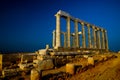 Temple of Poseidon (w. copy space)