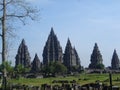 Temple Prambanan Royalty Free Stock Photo