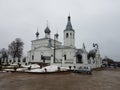 The temple of the prelate John Chrysostom in Godenovo in whom the wonder-working cross is stored