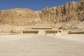 Mortuary temple of queen Hatshepsut in ancient Thebes, Luxor, Egypt Royalty Free Stock Photo