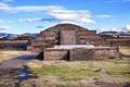 Temple of Quetzalcoatl Pyramid Teotihuacan Mexico City Mexico