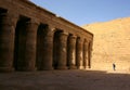 Temple of Ramses III. Luxor. West bank. Egypt. Royalty Free Stock Photo