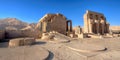 Temple of Ramses (Ramesseum) in Luxor Royalty Free Stock Photo
