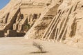 Temple of Ramses and Temple of Nefertari, Abu Simbel, Egypt Royalty Free Stock Photo