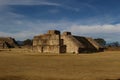 Temple remnants at Monte Alban