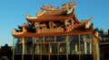 Temple Roof with Both Dragon