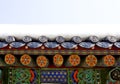 Temple roof Royalty Free Stock Photo