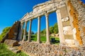 Temple ruins in Ancient Apollonia Royalty Free Stock Photo