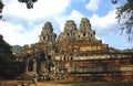 Temple ruins, Angkor wat, Cambodia