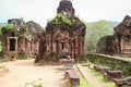 Temple ruins Royalty Free Stock Photo