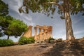 Temple ruins, Selinunte, Sicily, Italy Royalty Free Stock Photo