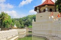 Temple of the Sacred Tooth Relic, Kandy, Sri Lanka Royalty Free Stock Photo