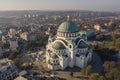 Temple of Saint Sava in Belgrade Royalty Free Stock Photo