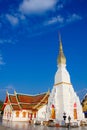 Temple in Sakonnakorn Thailand Royalty Free Stock Photo