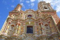 Temple of san francisco acatepec near cholula puebla IV Royalty Free Stock Photo