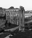 Temple of Saturn and Temple of Vespasian and Titus