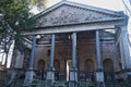 The Temple of Saturn at Villa Torlonia in Rome