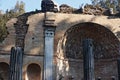 The Temple of Saturn at Villa Torlonia in Rome