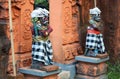 Temple sculpture at Bali Indonesia, Indonesian religious architecture